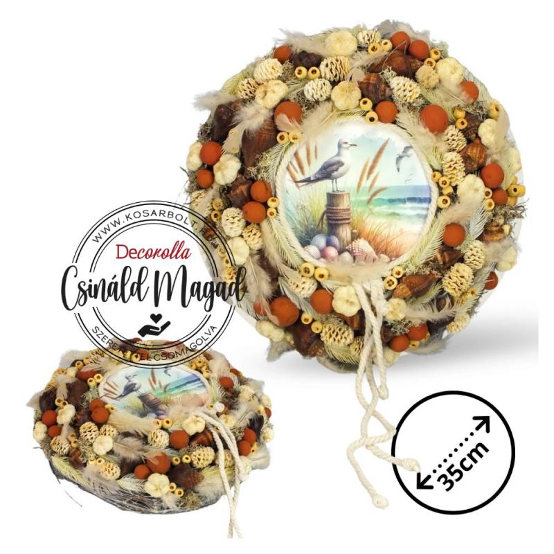 DIY Csináld magad! - Riviéra kopogtató 35cm