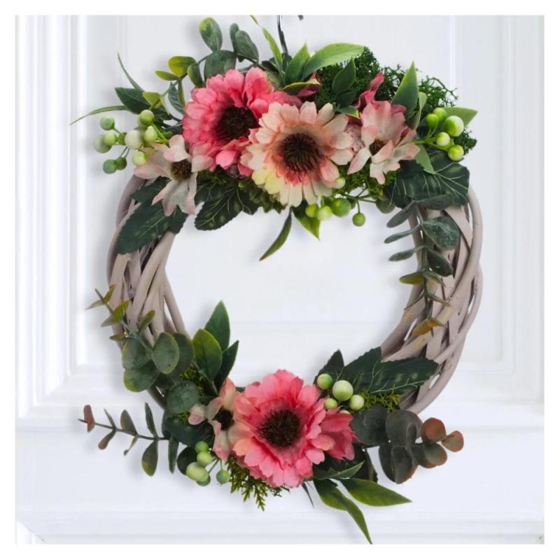 DIY Csináld magad - Rózsaszín tündérálom koszorú