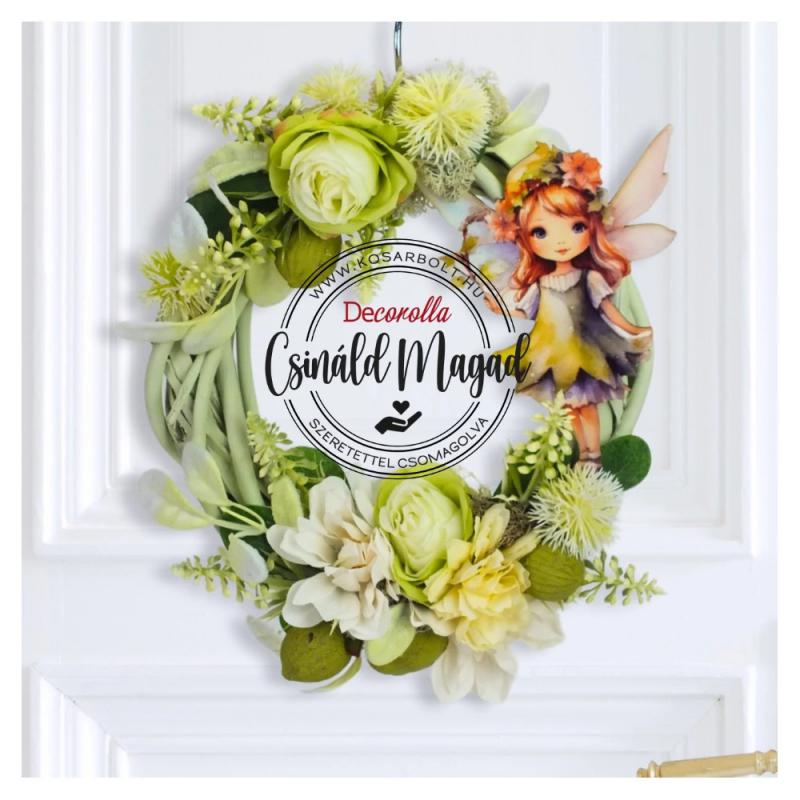 DIY Csináld magad - Tündérek ligete koszorú