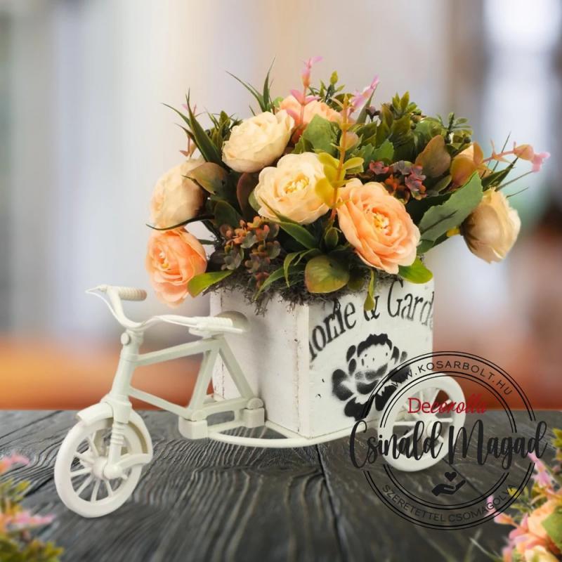 DIY Csináld magad - Virágos tricikli