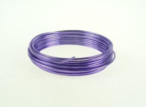 Drót aluminium 5m lila