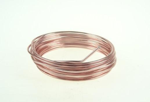 Drót aluminium 5m rose