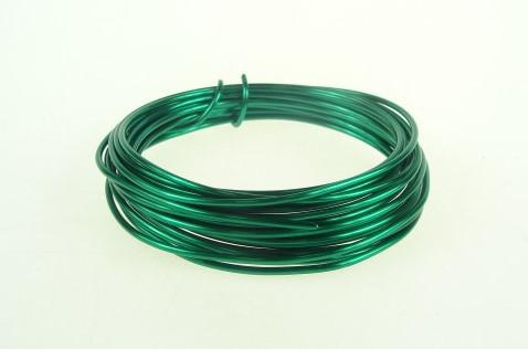 Drót aluminium 5m s.zöld