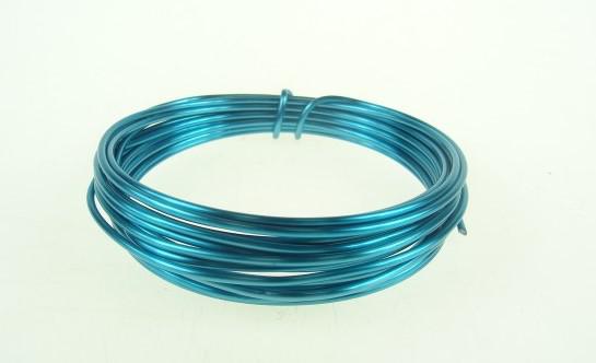 Drót aluminium 5m türkiz