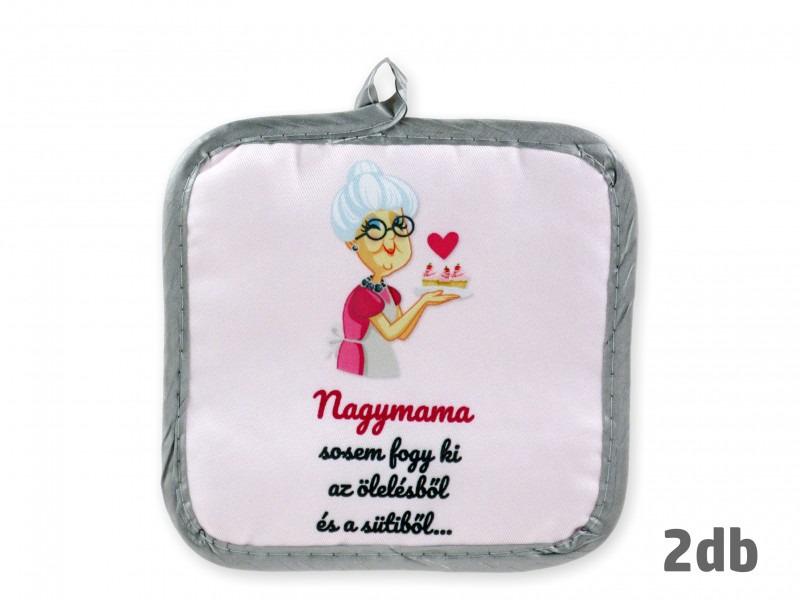 Edényfogó Nagymama 2db 17,5cm