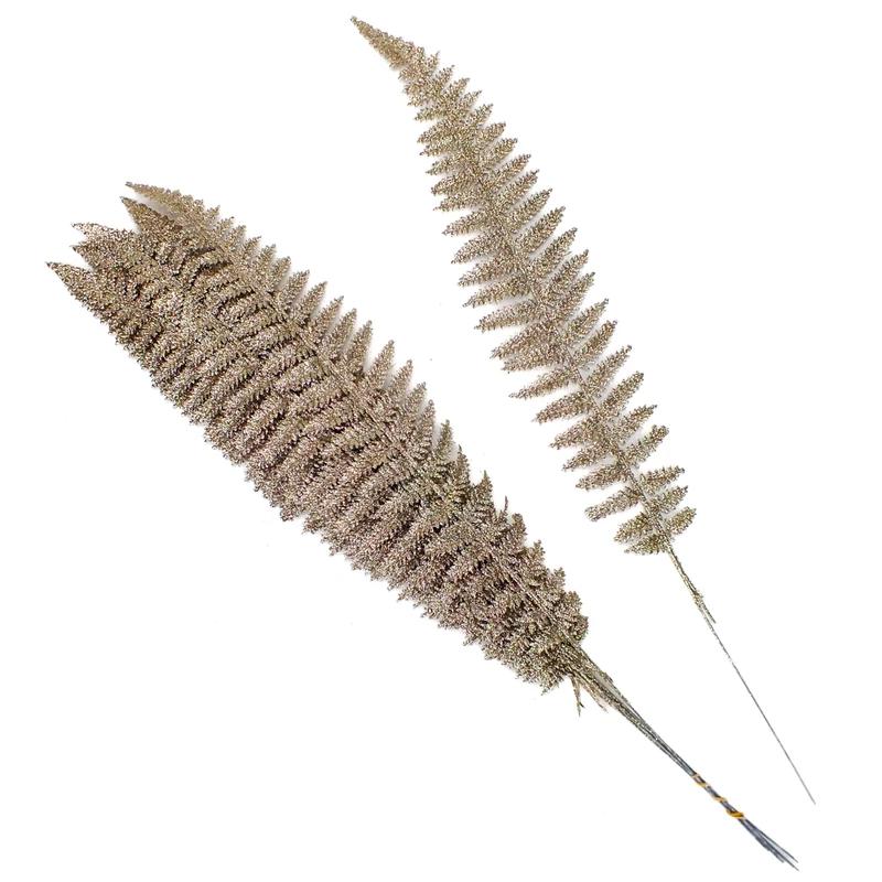 Erdei pajzsika levél csillámos pezsgő 1db