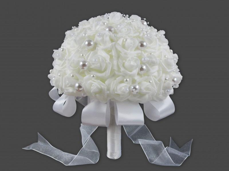 Esküvői rózsacsokor 23x29cm