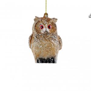 Akasztható Erdei állatok 12cm választható farkas, bagoly, kismadár