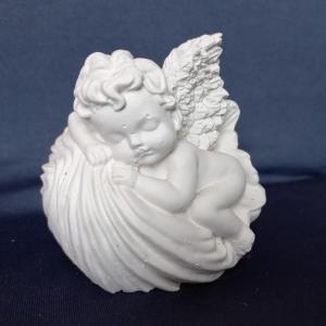 Alvó angyalka kegyeleti figura