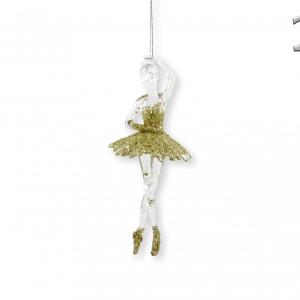 Balerina arany akasztós 17cm CAA221700 2f