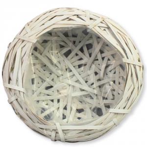 Bélelt fészek fehér 35x10cm