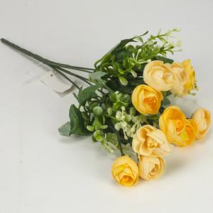 Boglárka csokor rezgővel - krém-sárga