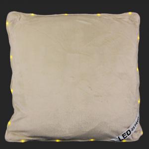 CQ7548 16LEDes világító díszpárna egyszínű 38cm 2f