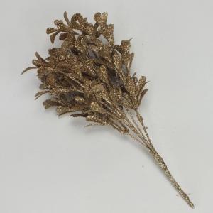 Csillámos bogyós csokor többszínű 35x13cm