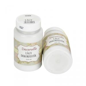 Decorolla lágy dekorfesték 110ml fehér