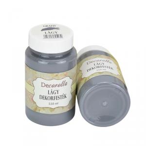 Decorolla lágy dekorfesték 110ml grafit