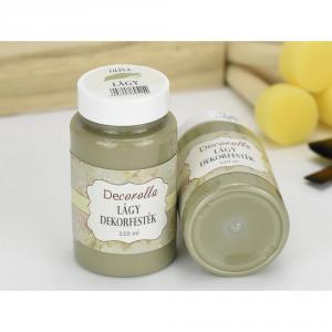 Decorolla lágy dekorfesték 110ml olíva