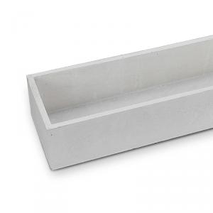 Dekoláda fehér hosszú 35x10cm