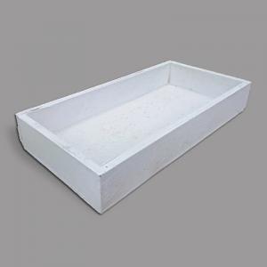 Dekoláda fehér kicsi 20x10cm, mag:3,2cm