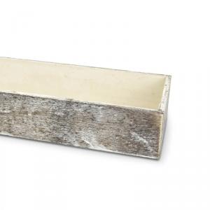 Dekoláda szürkésbarna koptatott hosszú 35x10cmx6cm