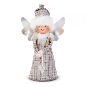 Dekorációs baba - angyalka - 30 cm - 4 féle