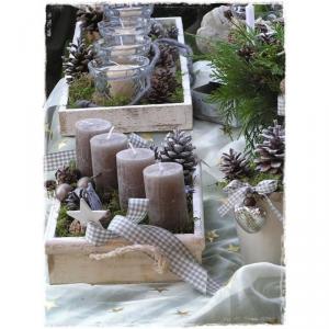 Dekotál fehér 30x20cmx5 cm