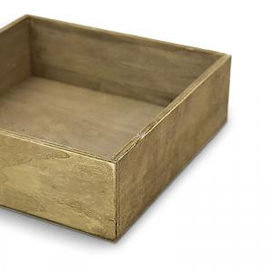 Dekotál rusztikus négyzet 20*20cm