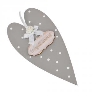 Díszített szív A Legjobb Tanárnak Táblával