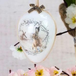 DIY Csináld magad! Csináld magad - DIY műanyag tojás nyuszi mintával 3db