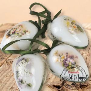 DIY Csináld magad! Csináld magad - DIY műanyag tojás tavaszi virágos 4db