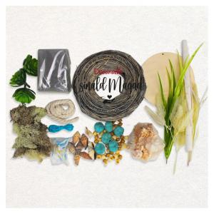 DIY Csináld magad - Tengerparti hangulatú asztaldísz