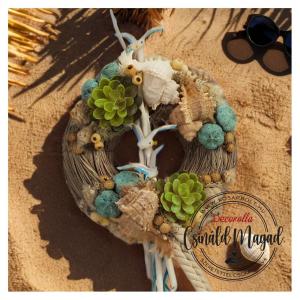 DIY Csináld magad - Tengerparti hangulatú kopogtató