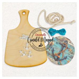 DIY Csináld magad - Vasmacskás vágódeszka