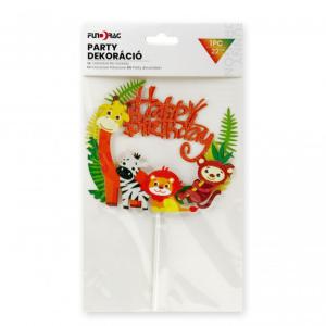 Dzsungel születésnapi szett gyerekeknek