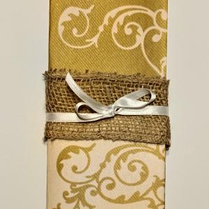 Egyszerű zseb ünnepi mintás