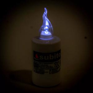 Elektromos mécses betét SUBITO fehér M11cm