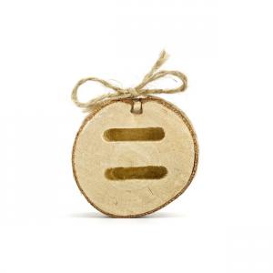 Esküvői fa gyűrűtartó 6cm