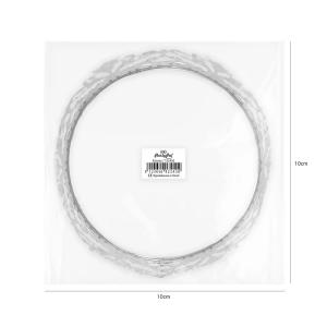 Ezüst Korona, tortadísz, 10 cm