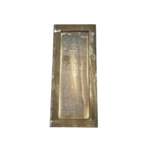 Fa keret barnás-szürke 25*15cm