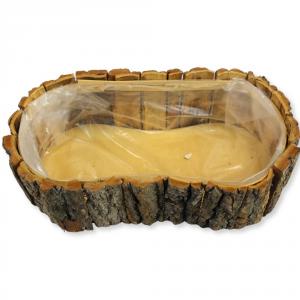 Fakéreg virágláda barna 32x17x10cm