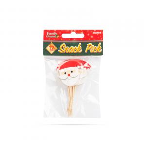 Falatka pálcika - mikulás - 8,5 cm - 12 db / csomag