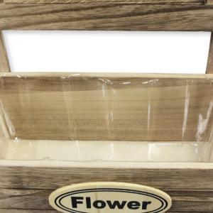 Fali írható táblás virágtartó 30x23x12cm