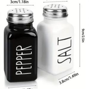 Fekete-fehér só és borsszoró