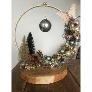 Fém karika arany 30cm