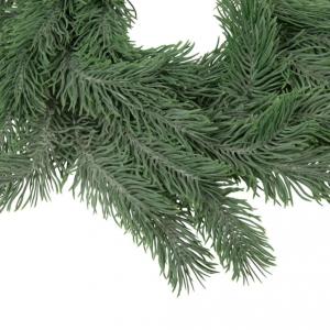 Fenyő koszorú szürkészöld D30cm