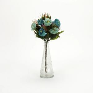 Fodros begónia csokor babakék