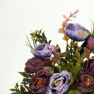 Fodros begónia csokor lila