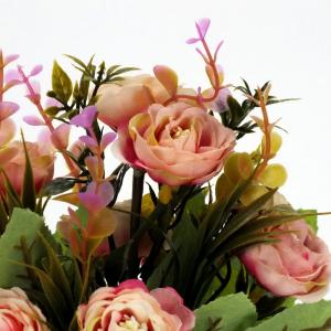 Fodros begónia csokor pink barack