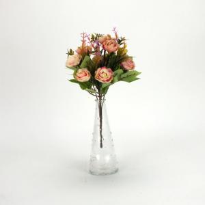 Fodros begónia csokor pink barack