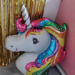 Fólia lufi szivárvány UNIKORNIS 36 cm